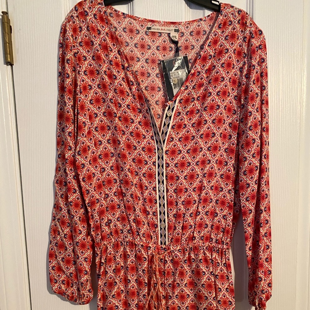 Chelsea & Violet Romper NWT
